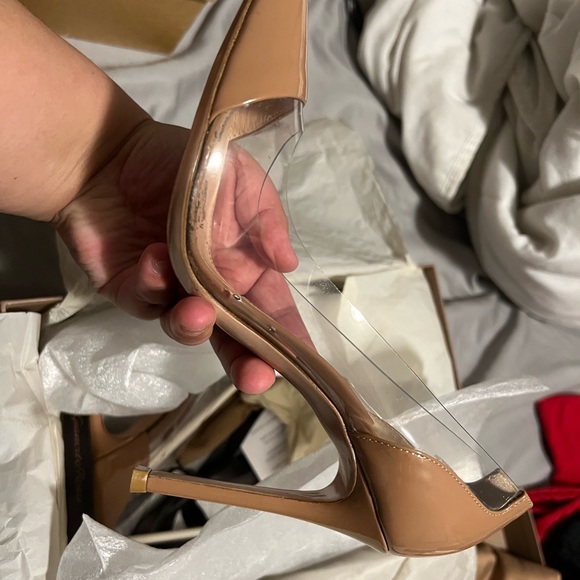 Gianvito Rossi Plexi heels size 35 nude - Picture 9 of 15